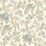 G P & J Baker ELTHAM AQUA Wallpaper