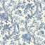 G P & J Baker ELTHAM INDIGO Wallpaper