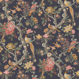 G P & J Baker ELTHAM CHARCOAL/JEWEL Wallpaper