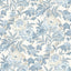 G P & J Baker SUMMER PEONY BLUE Wallpaper