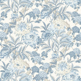 G P & J Baker SUMMER PEONY BLUE Wallpaper