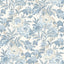 G P & J Baker SUMMER PEONY BLUE Wallpaper