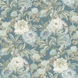G P & J Baker SUMMER PEONY DENIM Wallpaper