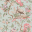 G P & J Baker BROUGHTON ROSE AQUA Wallpaper