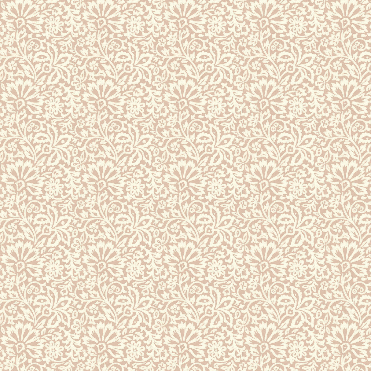 G P & J Baker FLORA BLUSH Wallpaper