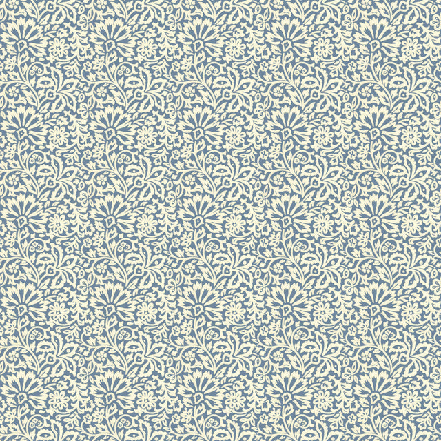 G P & J Baker FLORA INDIGO Wallpaper