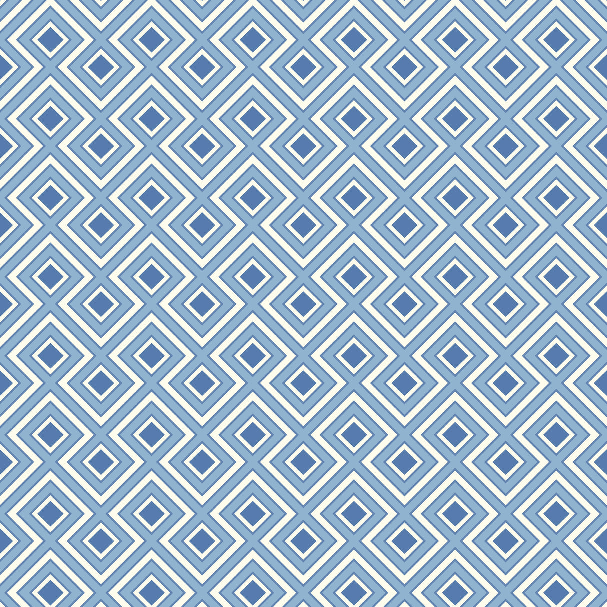 G P & J Baker LA FIORENTINA SMALL BLUE Wallpaper