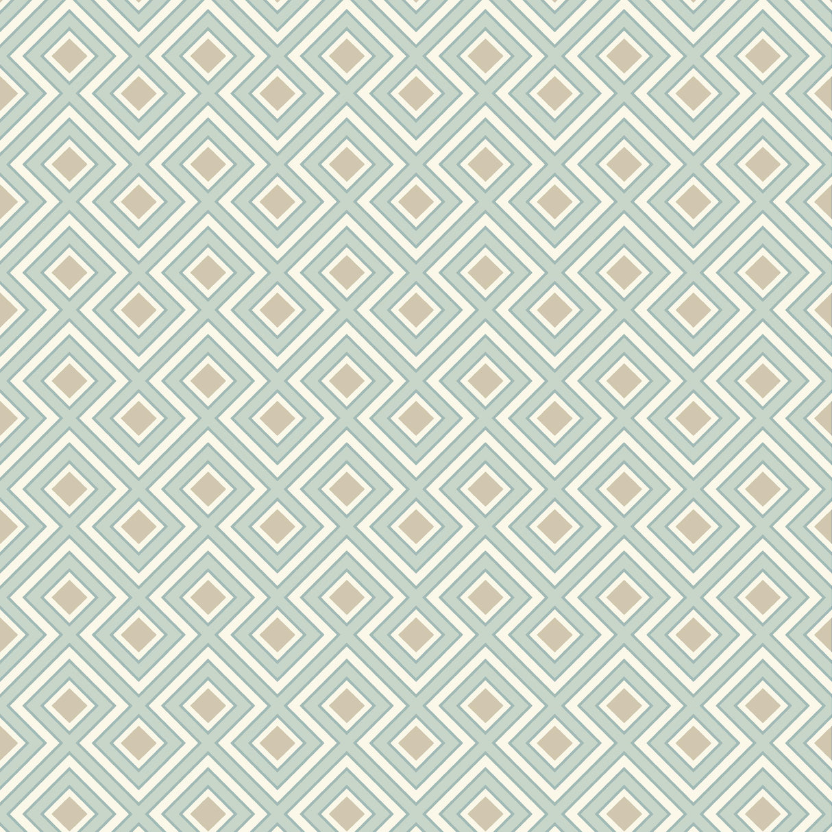 G P & J Baker LA FIORENTINA SMALL AQUA Wallpaper