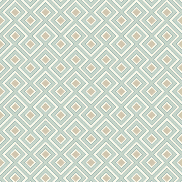 G P & J Baker LA FIORENTINA SMALL AQUA Wallpaper