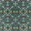 Clarke & Clarke EMERALD FOREST TEAL JACQUARD Drapery Fabric