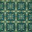 Clarke & Clarke EMERALD FOREST TEAL VELVET Fabric