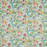 Clarke & Clarke GOLDEN PARROT MINERAL VELVET Fabric