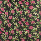 Clarke & Clarke PINK LOTUS NOIR VELVET Fabric