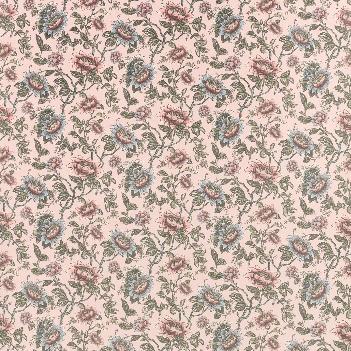 Clarke & Clarke TONQUIN BLUSH VELVET Fabric