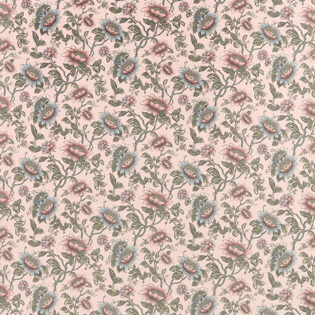Clarke & Clarke TONQUIN BLUSH VELVET Fabric
