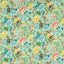 Clarke & Clarke SAPPHIRE GARDEN MINERAL Fabric