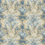 Mulberry FLORAL ROCOCO BLUE Fabric