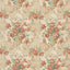 Mulberry FLORAL ROCOCO RED/GREEN Fabric