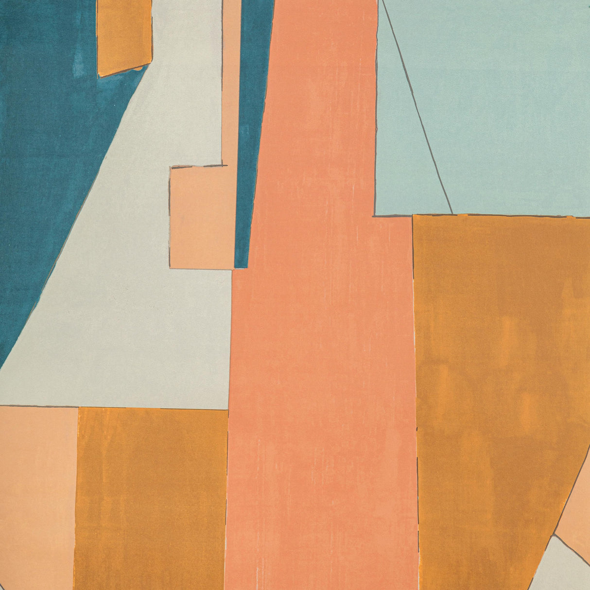 Lee Jofa DISTRICT PAPER APRICOT Wallpaper