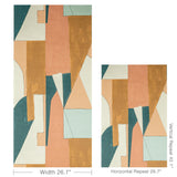 Lee Jofa DISTRICT PAPER APRICOT Wallpaper