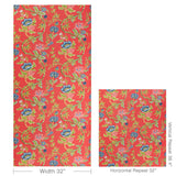 Brunschwig & Fils VERONIQUE RED Wallpaper