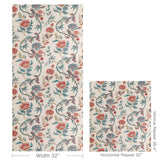 Brunschwig & Fils VERONIQUE BLUE Wallpaper