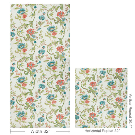 Brunschwig & Fils VERONIQUE SPRING Wallpaper