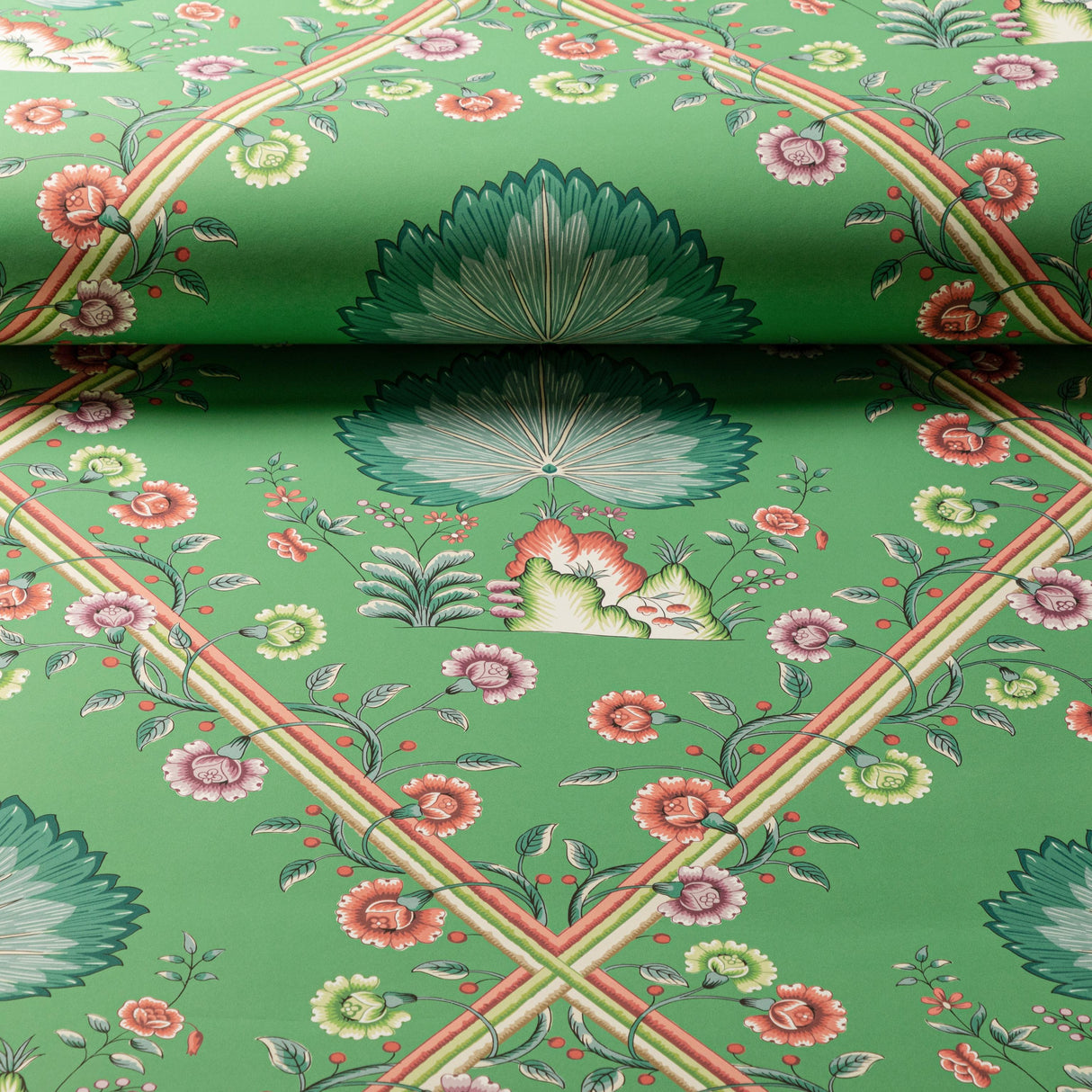 Brunschwig & Fils LOIRE EMERALD Wallpaper
