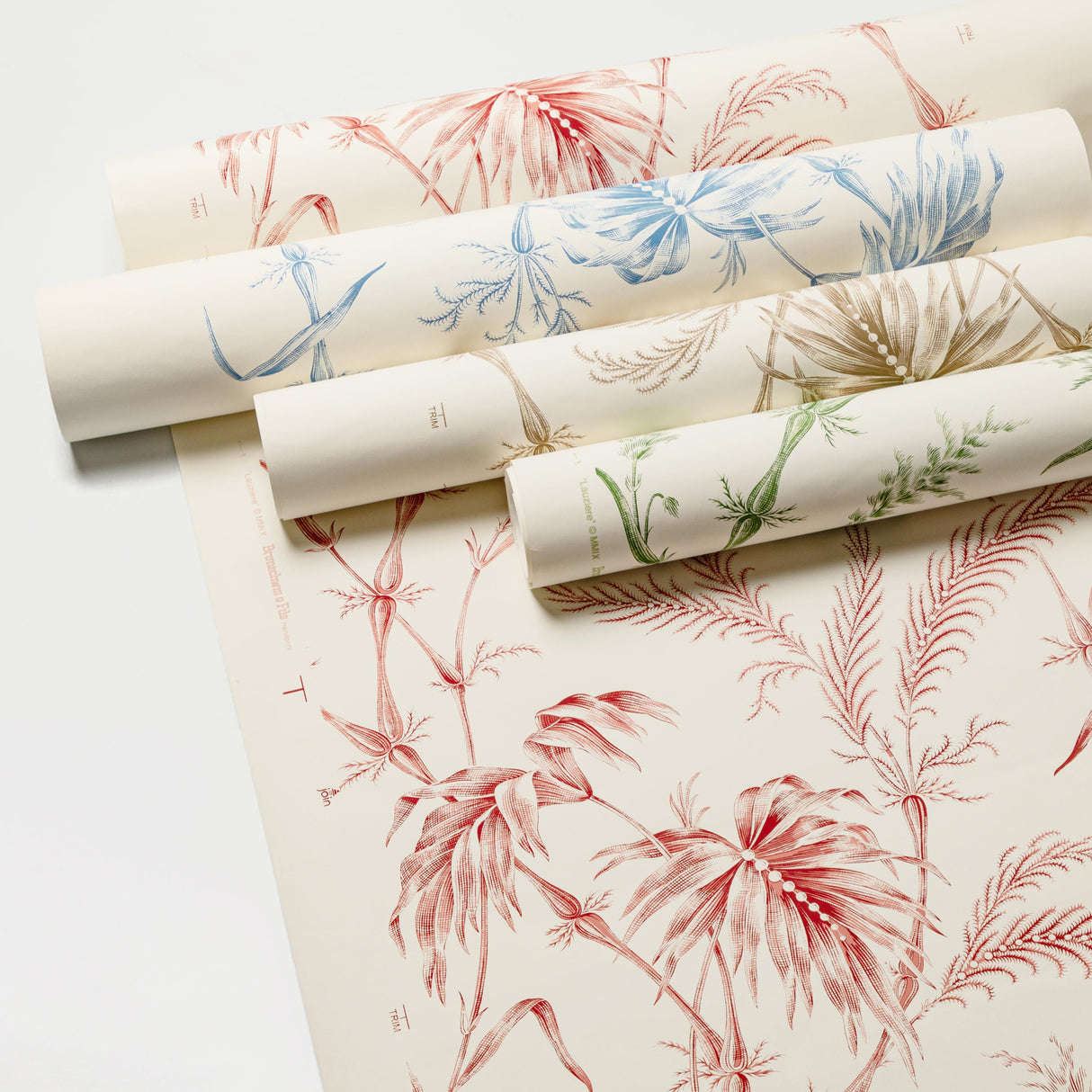 Brunschwig & Fils LAUZIERE TAUPE Wallpaper