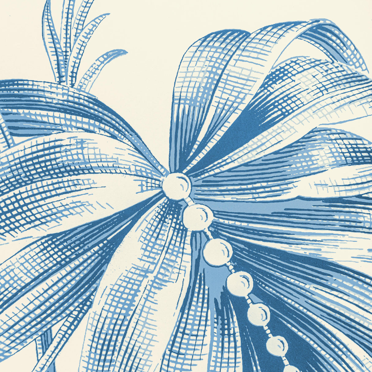 Brunschwig & Fils LAUZIERE BLUE Wallpaper