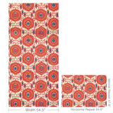 Brunschwig & Fils MAYENNE RED Wallpaper