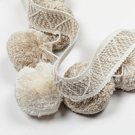 Kravet PHUKET POMS STONE Trim