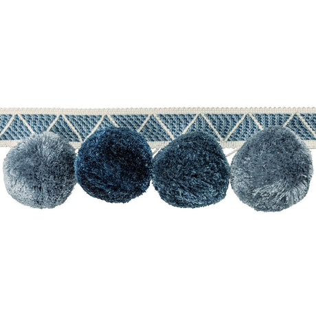 Kravet PHUKET POMS INDIGO Trim