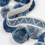 Kravet PHUKET POMS INDIGO Trim