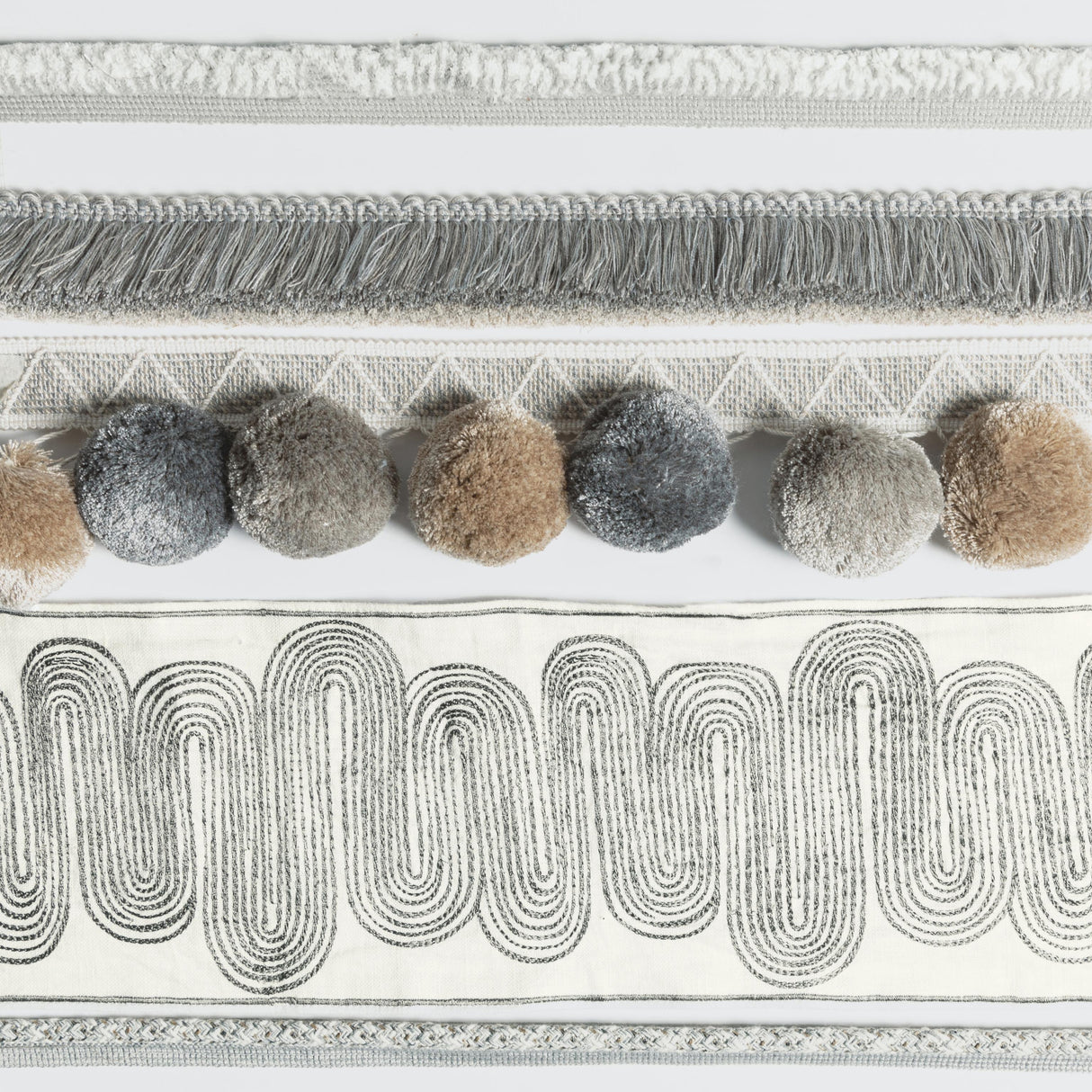 Kravet SOJOURN FRINGE PEWTER Trim