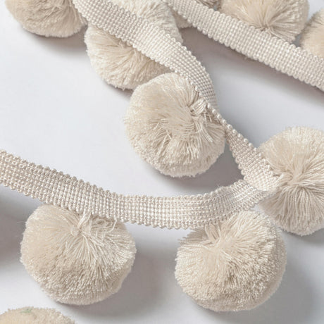Kravet JUNGLE POMS IVORY Trim