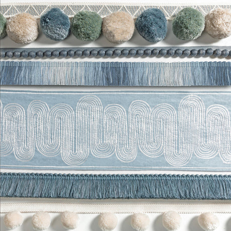 Kravet PARADISE POMS IVORY Trim