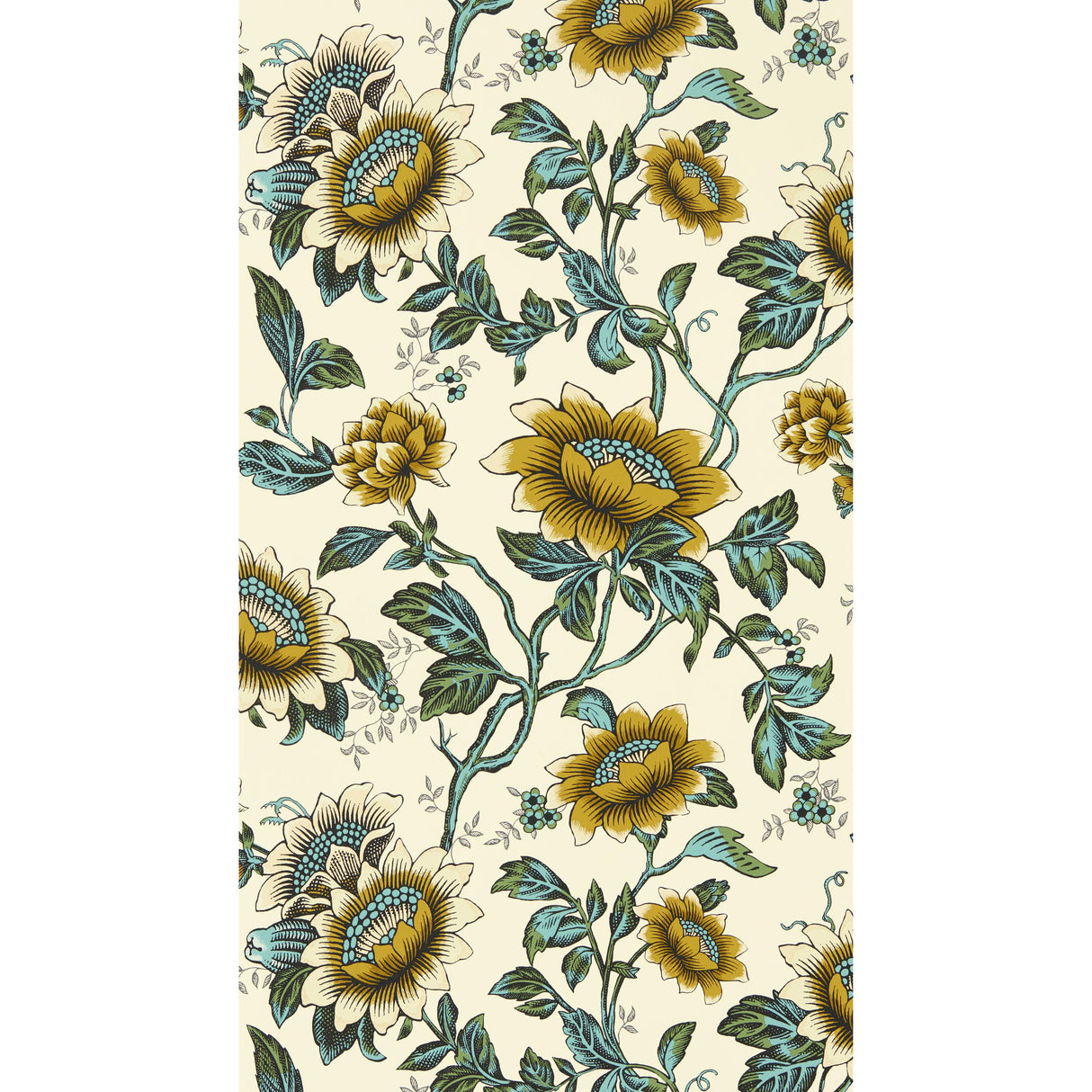 Clarke & Clarke TONQUIN WP CHARTREUSE Wallpaper