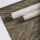 Kravet MODERN SWIRL WP NOIR Wallpaper