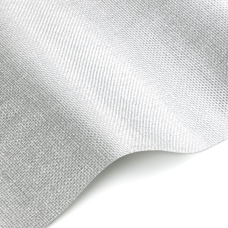 Kravet METALLIC WEAVE SILVER Wallpaper