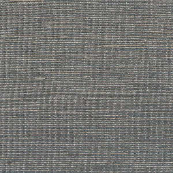 Winfield Thybony DISTINCTIVE SISALS SILVER BLUE Wallpaper