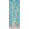 Schumacher Brighton Pavilion Panel Peacock Fabric