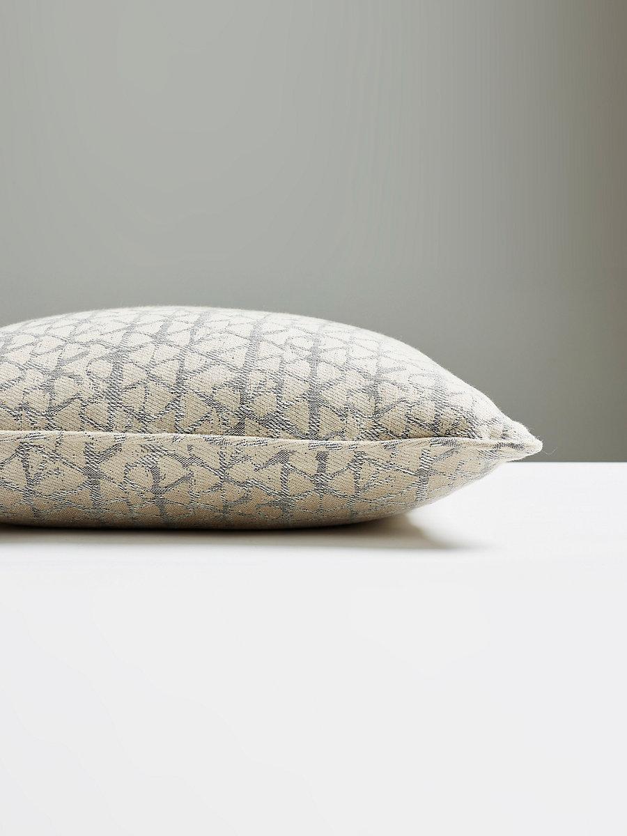 Scalamandre Kanoko 22 X 22 - Mineral Decorative Pillow