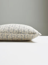 Scalamandre Kanoko 22 X 22 - Mineral Decorative Pillow