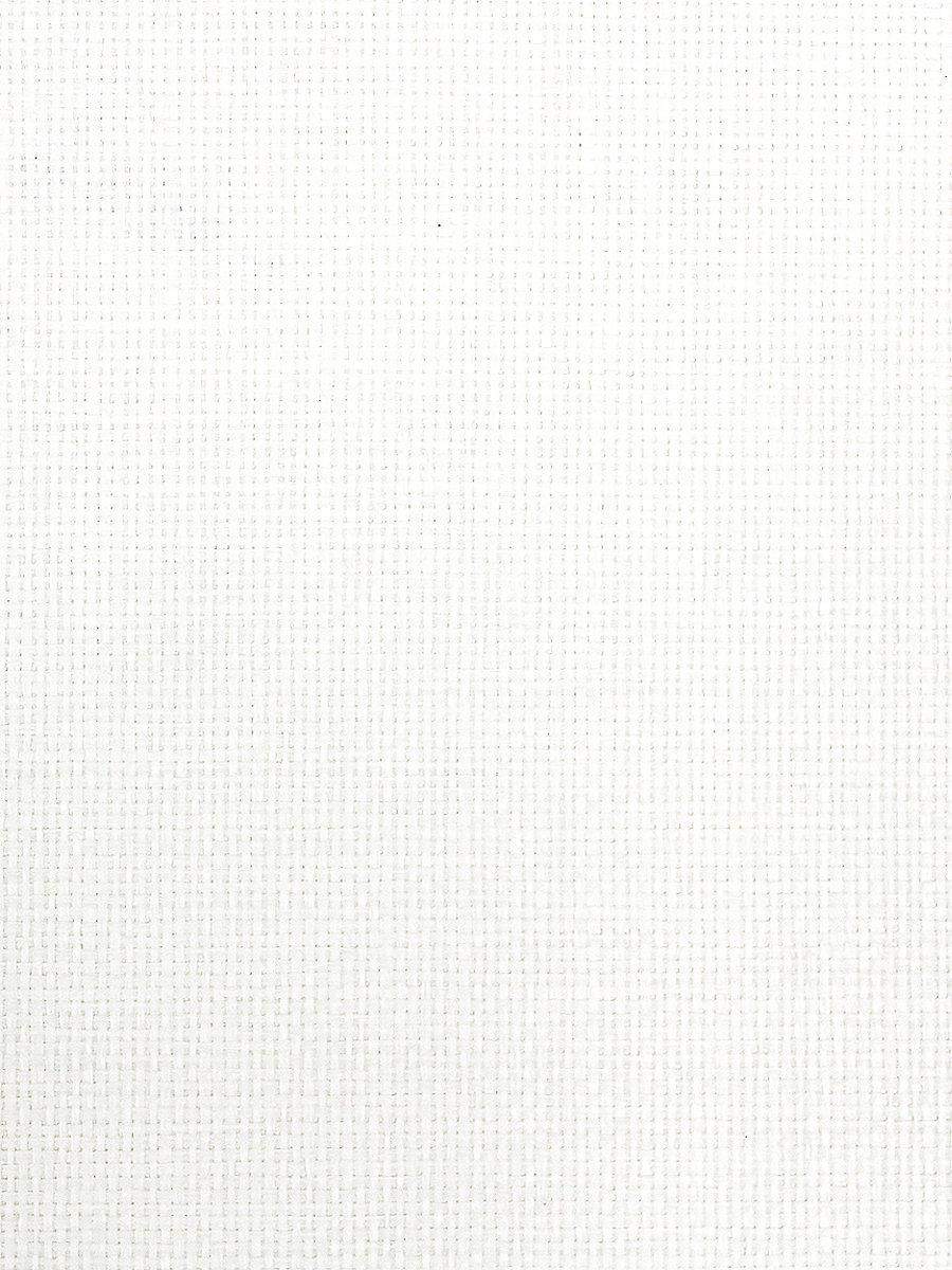 Scalamandre Basket Weave G1191 White Wallpaper