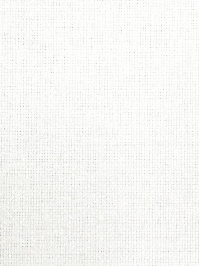 Scalamandre Basket Weave G1191 White Wallpaper