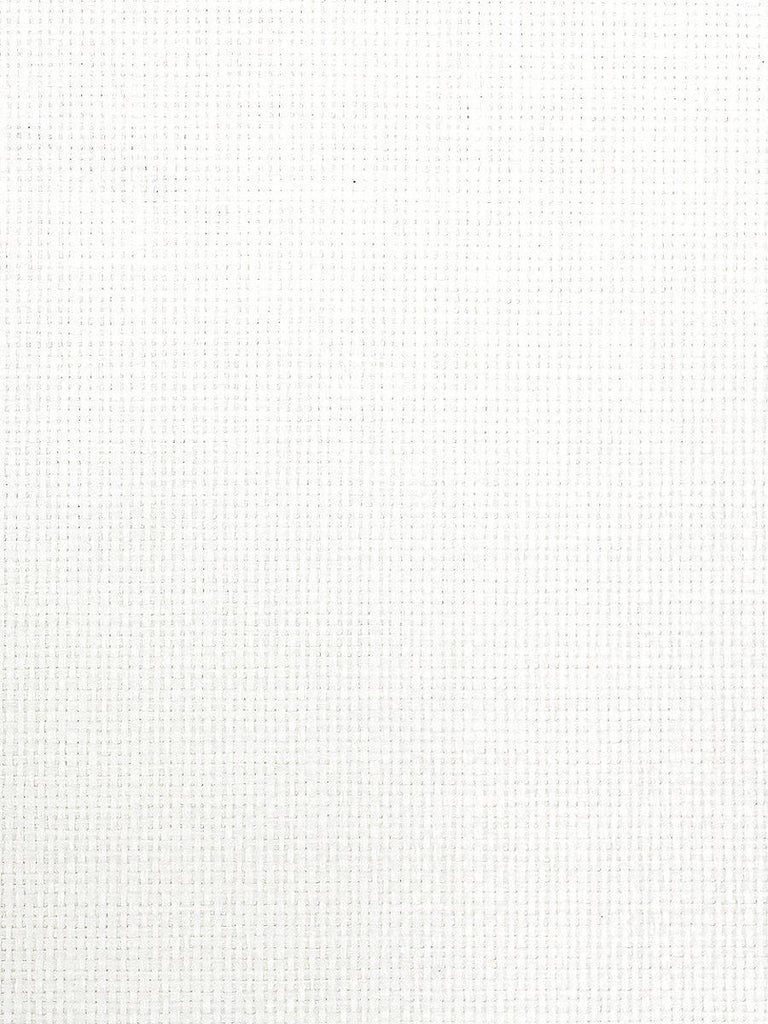 Scalamandre BASKET WEAVE G1191 WHITE Wallpaper