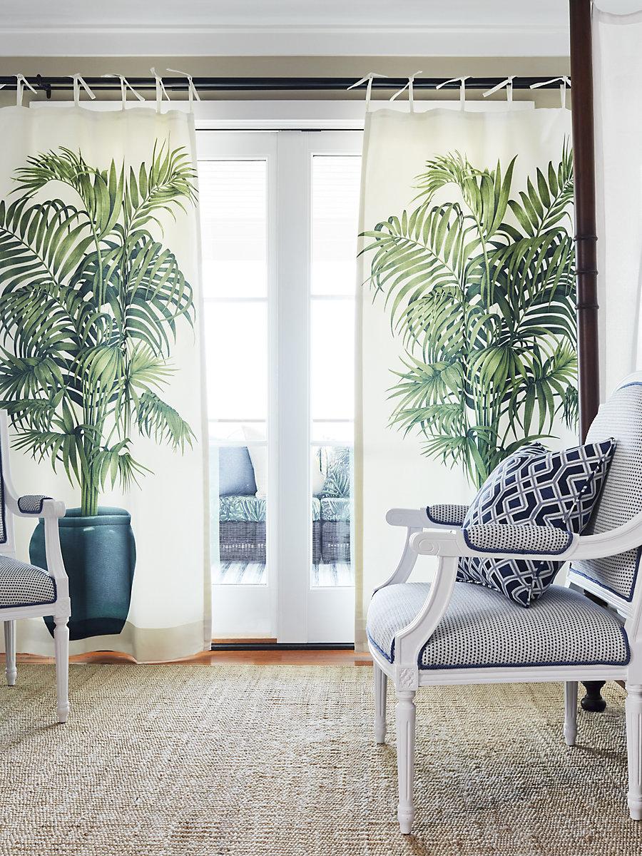 Scalamandre El Faro Beach Cobalt Fabric