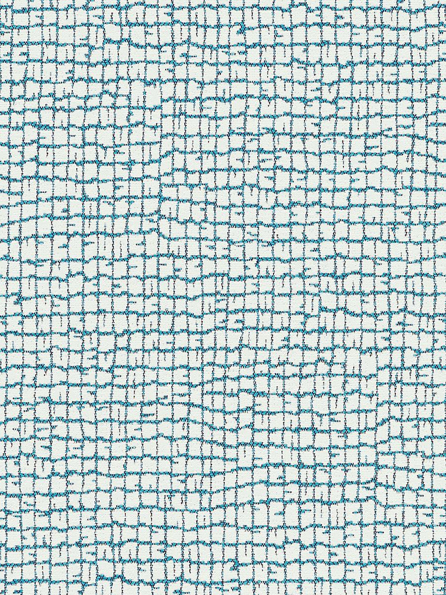 Scalamandre Troya Beach Turquoise Fabric
