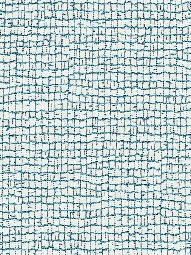 Scalamandre Troya Beach Turquoise Fabric